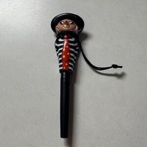 1980 McDonalds Happy Meal Toy Pen Hanging Happy Hamburglar